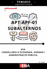 Libros oposiciones Subalternos GVA 2026. Libros de oposiciones para esta misma convocatoria de 16€ a 94€ 