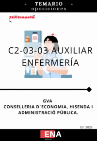 Material de estudio para la Oposición GVA 2026 Auxiliar Enfermería