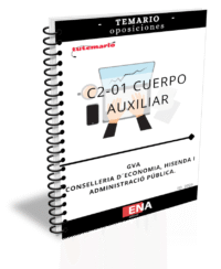 2. TEMARIO oposición GVA C2-01 Cuerpo Auxiliar. Formato ENCUADERNADO