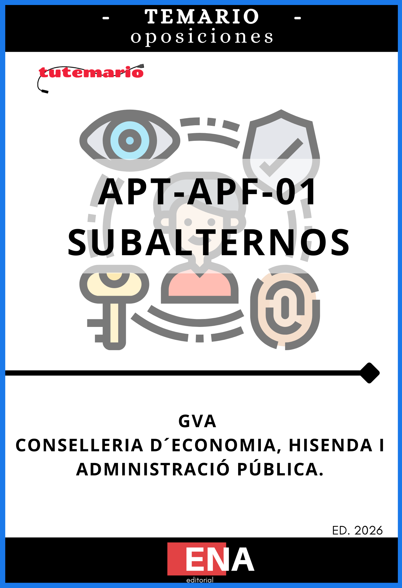 1. TEMARIO oposición Subalternos GVA 2026. FORMATO ONLINE