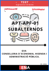 Libros oposiciones Subalternos GVA 2026. Libros de oposiciones para esta misma convocatoria de 16€ a 94€ 