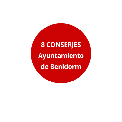 Oposición 8 Conserjes Ayuntamiento de Benidorm.