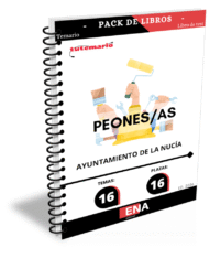 Material de estudio TEMARIOS y TEST para la convocatoria de 16 plazas peones Ayuntamiento de La Nucía.