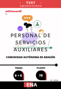 Material de estudio TEMARIOS y TEST para la convocatoria Personal de Servicios C. A. Aragón PSX ED 2026