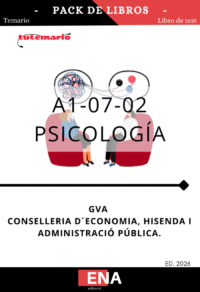 Libros oposición 28/25 Cuerpo A1-07-02 Escala Psicología GVA