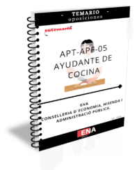 Libros oposición Ayudante de Cocina GVA Convocatoria 84/26