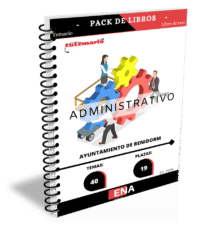 Material de estudio TEMARIOS y TEST para la convocatoria Oposición 19 Administrativos Ayuntamiento de Benidorm ED. 2026