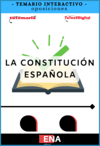 1. TEMARIO INTERACTIVO sobre la Constitución Española FORMATO INTERACTIVO