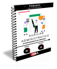 Material de estudio TEMARIOS y TEST para la convocatoria Oposición 55 plazas auxiliar administrativo Ayuntamiento de Córdoba. ED 2026