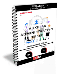 Libros Oposición 8 Auxiliares Administrativos Ayuntamiento de Elda ED. 2026
