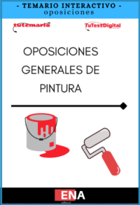 libros para oposiciones de pintor sobre los temas, que habitualmente se solicitan en cualquier convocatoria, ya sean de oficiales o ayudantes.