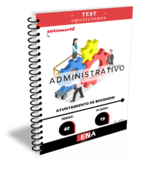 Material de estudio TEMARIOS y TEST para la convocatoria Oposición 19 Administrativos Ayuntamiento de Benidorm ED. 2026