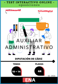 Libros de Oposición 44 Auxiliares Administrativos Diputación de Cádiz ED. 2026 de 9€ a 127€