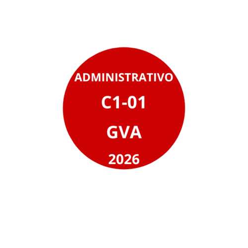 CUERPO ADMINISTRATIVO C1-01 GVA 2026