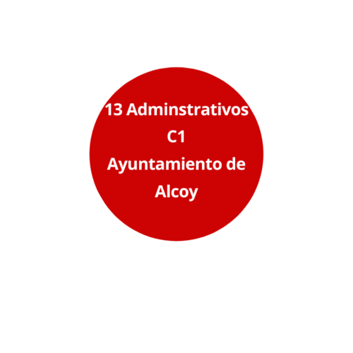 Oposición 13 Administrativos Ayuntamiento de Alcoy