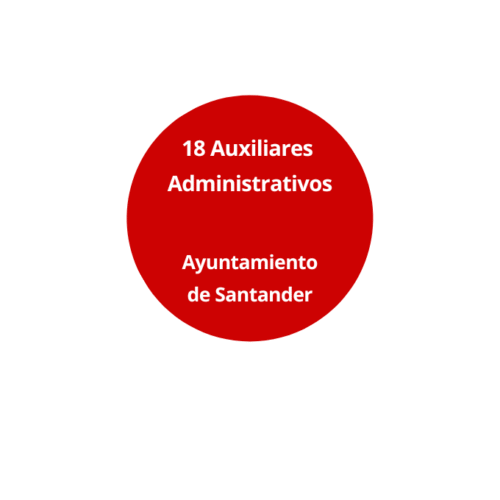 Oposición 18 Auxiliares Administrativos Ayuntamiento de Santander