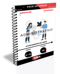 Libros Oposición 33 Administrativos Ayuntamiento de Gijón ED 2026