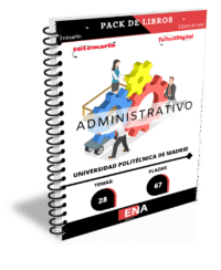 Material de estudio TEMARIOS y TEST para la convocatoria Oposición 67 Administrativo Universidad Politécnica de Madrid ED. 2026