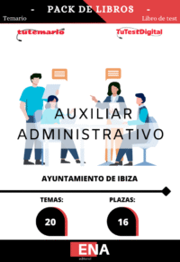 Libros de Oposición 16 Auxiliares Administrativos Ayuntamiento de Ibiza ED 2026 desde 10,50€ a 131€ 