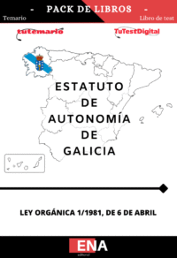 Libros oposiciones Estatuto de autonomía de Galicia,
