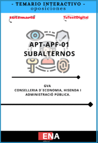 TEMARIO INTERACTIVO oposición Subalternos GVA 2026.