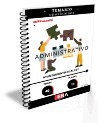 Material de estudio TEMARIOS y TEST para la convocatoria Oposición 13 Administrativos Ayuntamiento de Alcoy