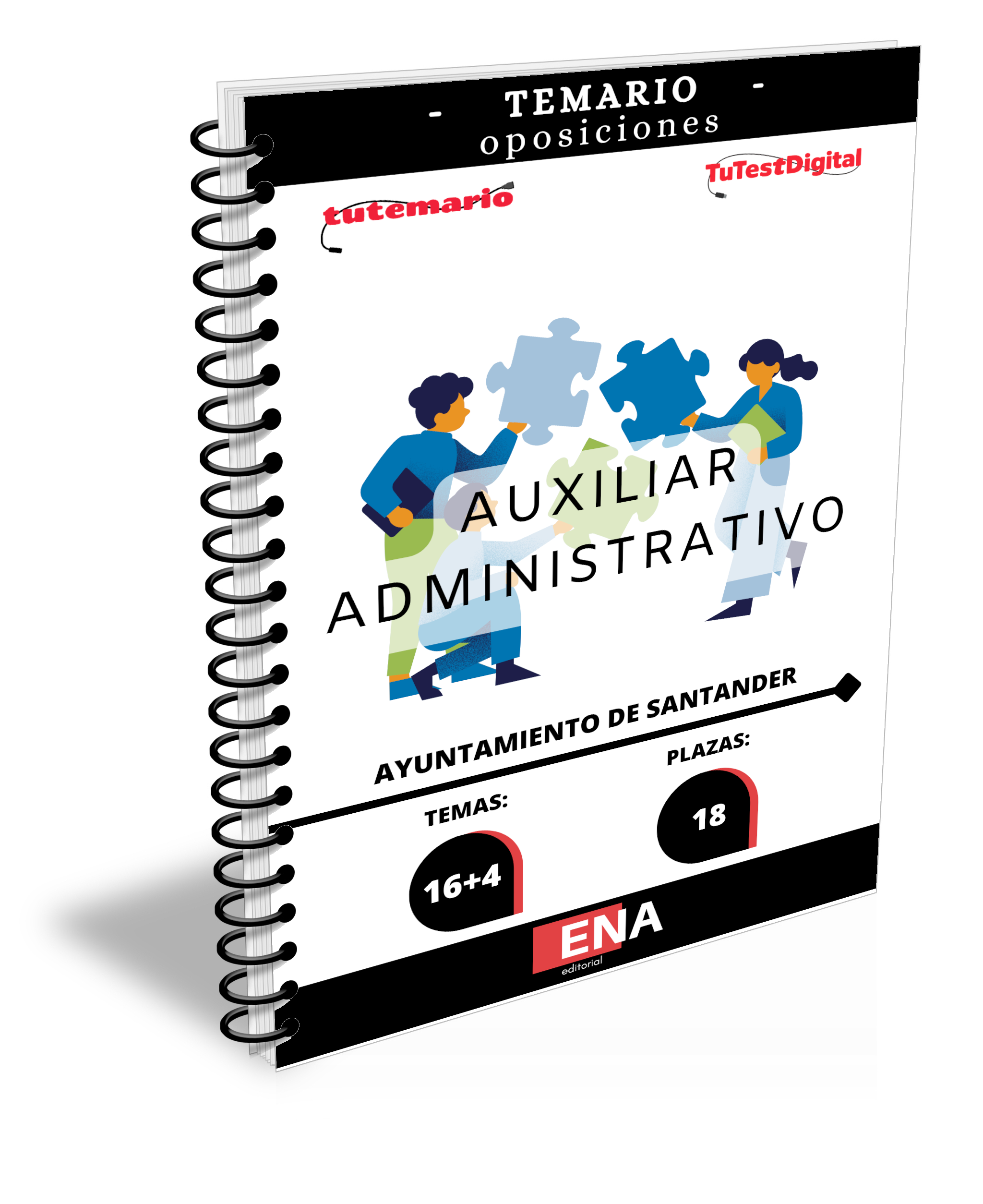 Libros de Oposición 18 Auxiliares Administrativos Ayuntamiento de Santander desde 10€ a 132€