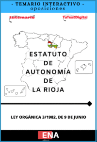 Libros oposiciones Estatuto de autonomía de La Rioja,