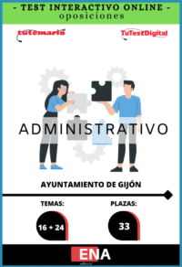 Libros Oposición 33 Administrativos Ayuntamiento de Gijón ED 2026