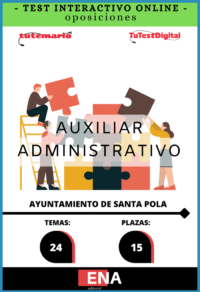Libros de Oposición 15 Auxiliar Administrativo Ayuntamiento de Santa Pola desde 11€ a 130€