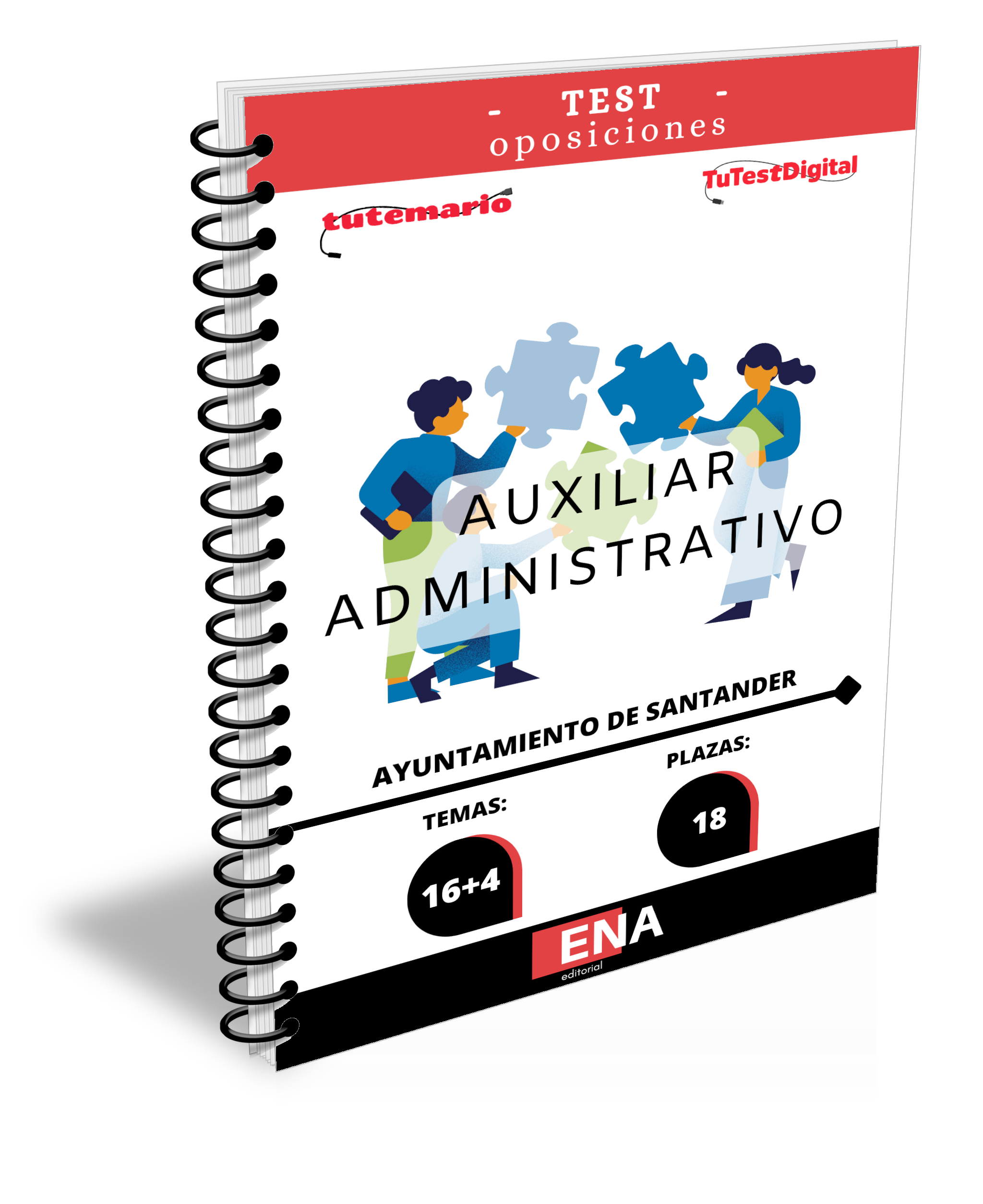 Libros de Oposición 18 Auxiliares Administrativos Ayuntamiento de Santander desde 10€ a 132€
