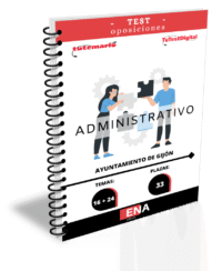 Libros Oposición 33 Administrativos Ayuntamiento de Gijón ED 2026