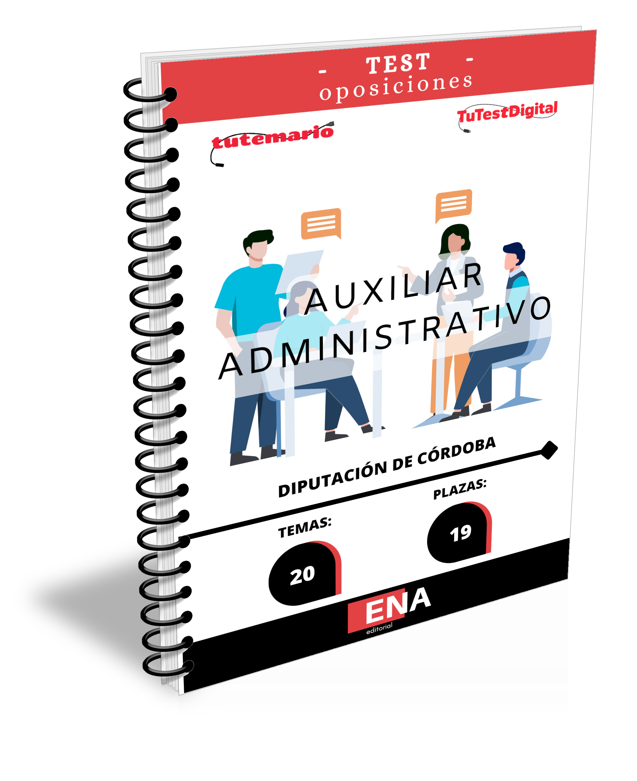 Libros de Oposición 19 Auxiliar Administrativo C2 Diputación de Córdoba 2026 desde 11€ a 140€