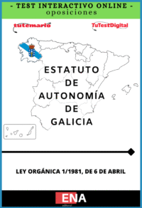 Libros para oposiciones sobre el Estatuto de Galicia