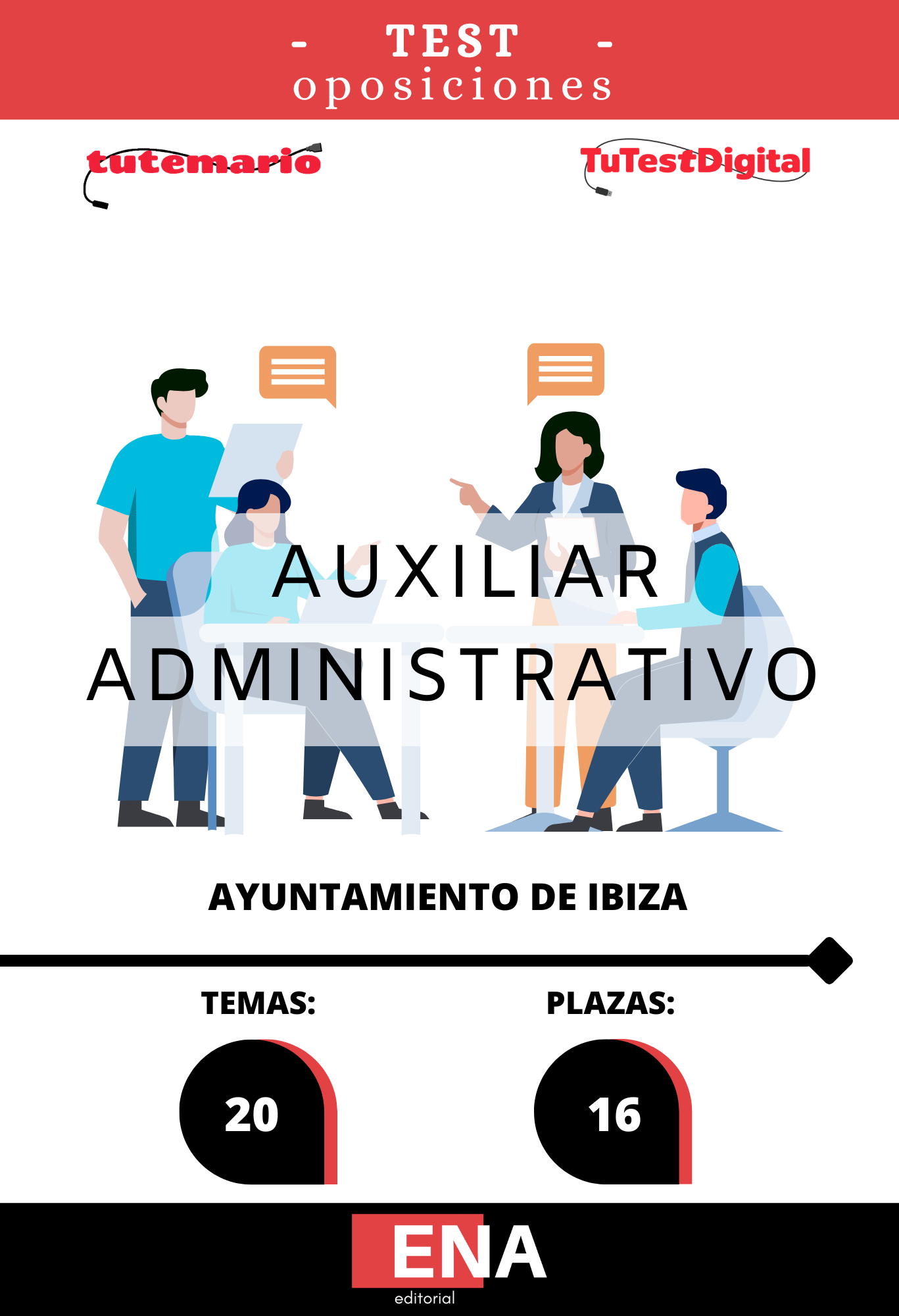 Libros Oposición 16 Auxiliares Administrativos Ayuntamiento de Ibiza ED 2026Libros de Oposición 16 Auxiliares Administrativos Ayuntamiento de Ibiza ED 2026 desde 10,50€ a 131€