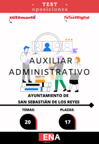 Libros de Oposición 17 Auxiliar Administrativos Ayuntamiento de San Sebastián de los Reyes 2026 desde 11€ a 122€