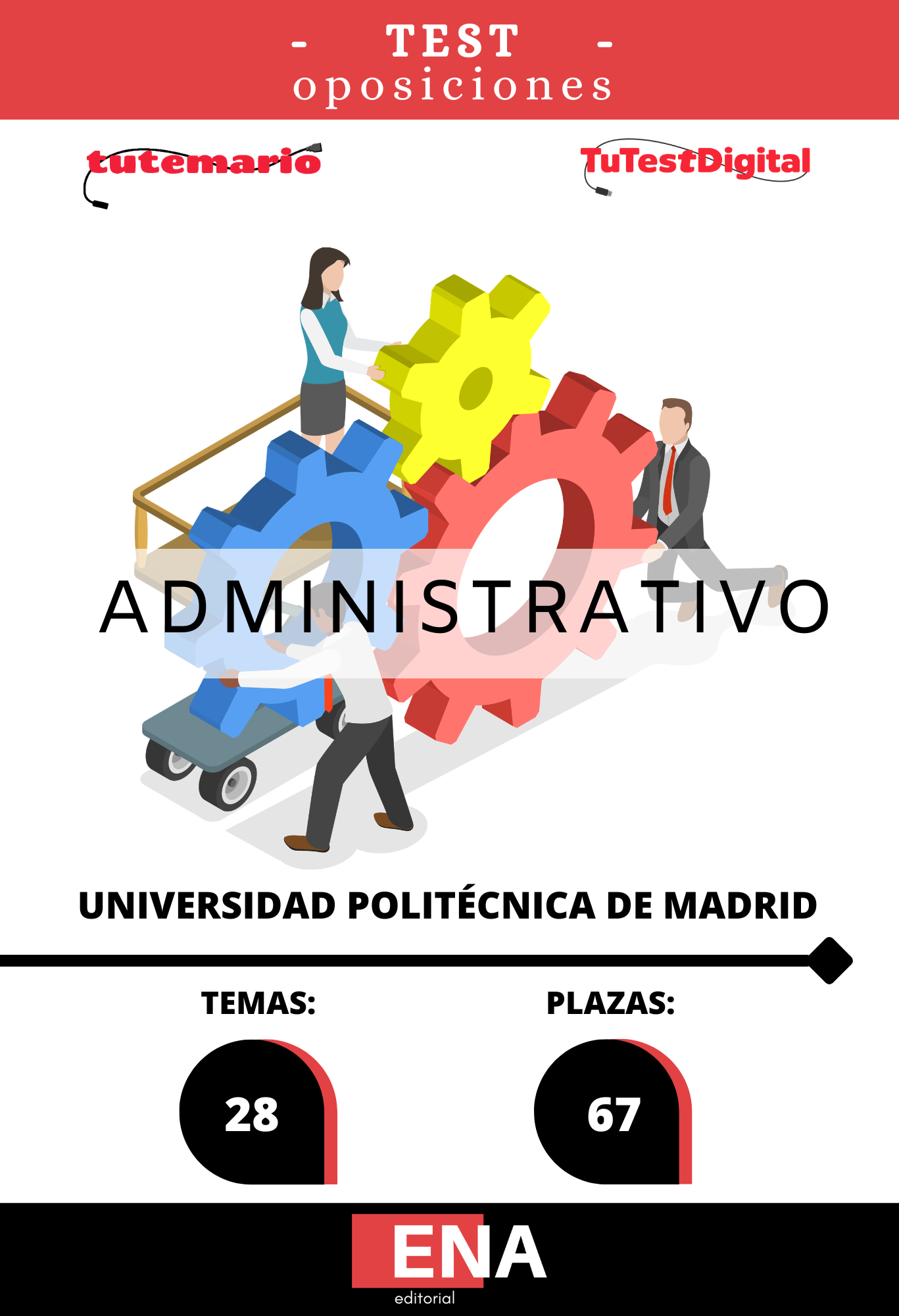 Libros de Oposición 67 Administrativo Universidad Politécnica de Madrid ED. 2026 de 10€ a 138€