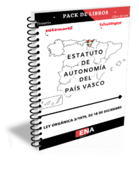 El presente libro tiene como finalidad facilitar el estudio del Estatuto de Autonomía del País Vasco, aprobado por la Ley Orgánica 3/1979, de 18 de diciembre, conforme al texto consolidado del Boletín Oficial del Estado. Su contenido adopta un enfoque práctico, sistemático y orientado a pruebas tipo test, sin renunciar a la comprensión jurídica de la norma.