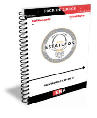 TEMARIO y TEST formato ENCUADERNADO para estudio Estatutos de la Universidad Carlos III de Madrid