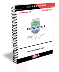 9. TEMARIO y TEST formato ENCUADERNADO para estudio Estatutos de la UNIVERSIDAD DE VIGO