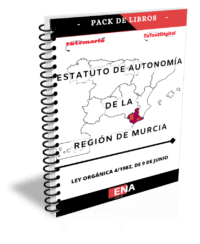 Libro para el estudio del Estatuto de autonomía de la Región de Murcia. FORMATO ENCUADERNADO