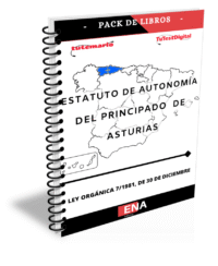 Libro para el estudio del Estatuto de Autonomía del Principado de Asturias. FORMATO ENCUADERNADO