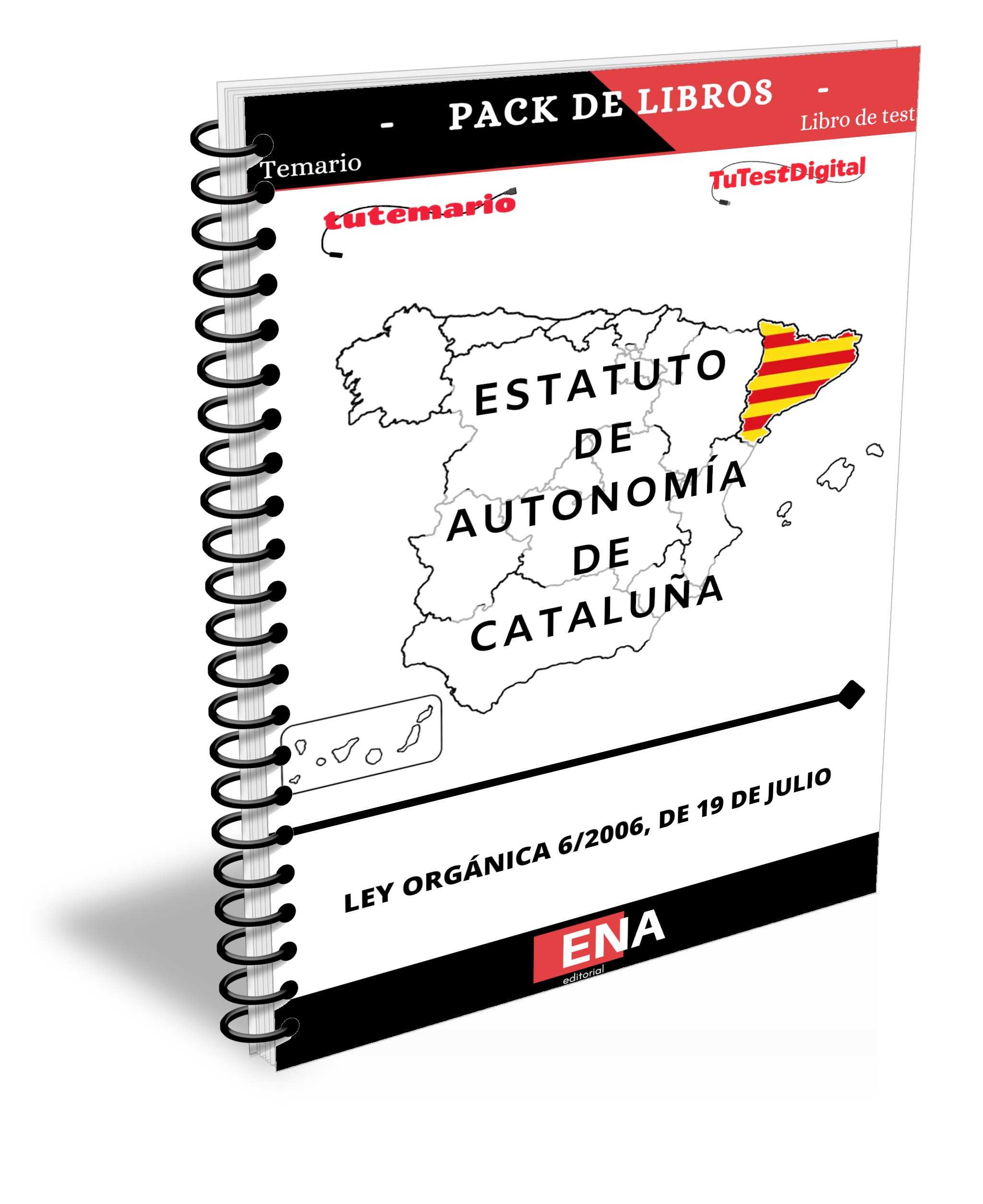 Libro para el estudio del Estatuto de autonomía de Cataluña / Catalunya