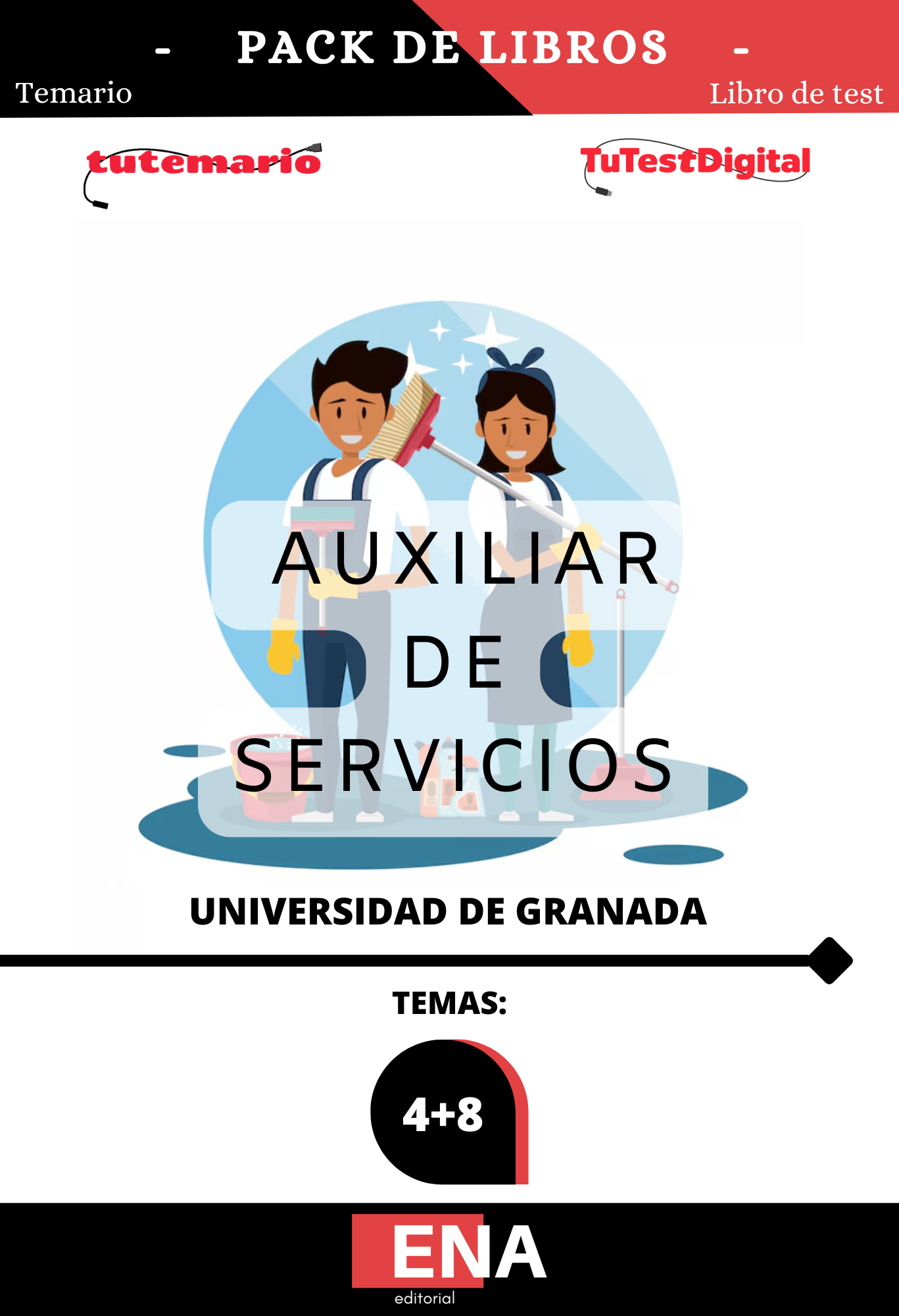 Libros de Oposición Auxiliares de Servicios en la Universidad de Granada desde 7€ a 68€