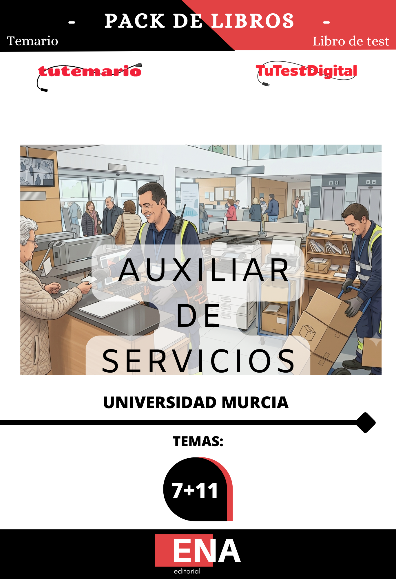 Libros de Oposición Auxiliar de Servicios Universidad de Murcia desde 8€ a 79€