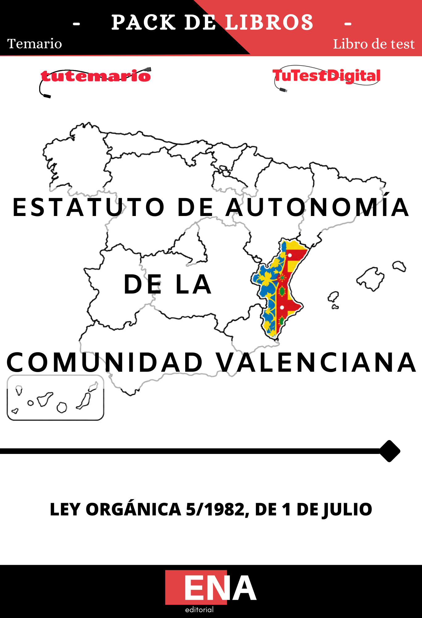 Libro para el estudio del Estatuto de autonomía de la Comunidad Valenciana. FORMATO PDF