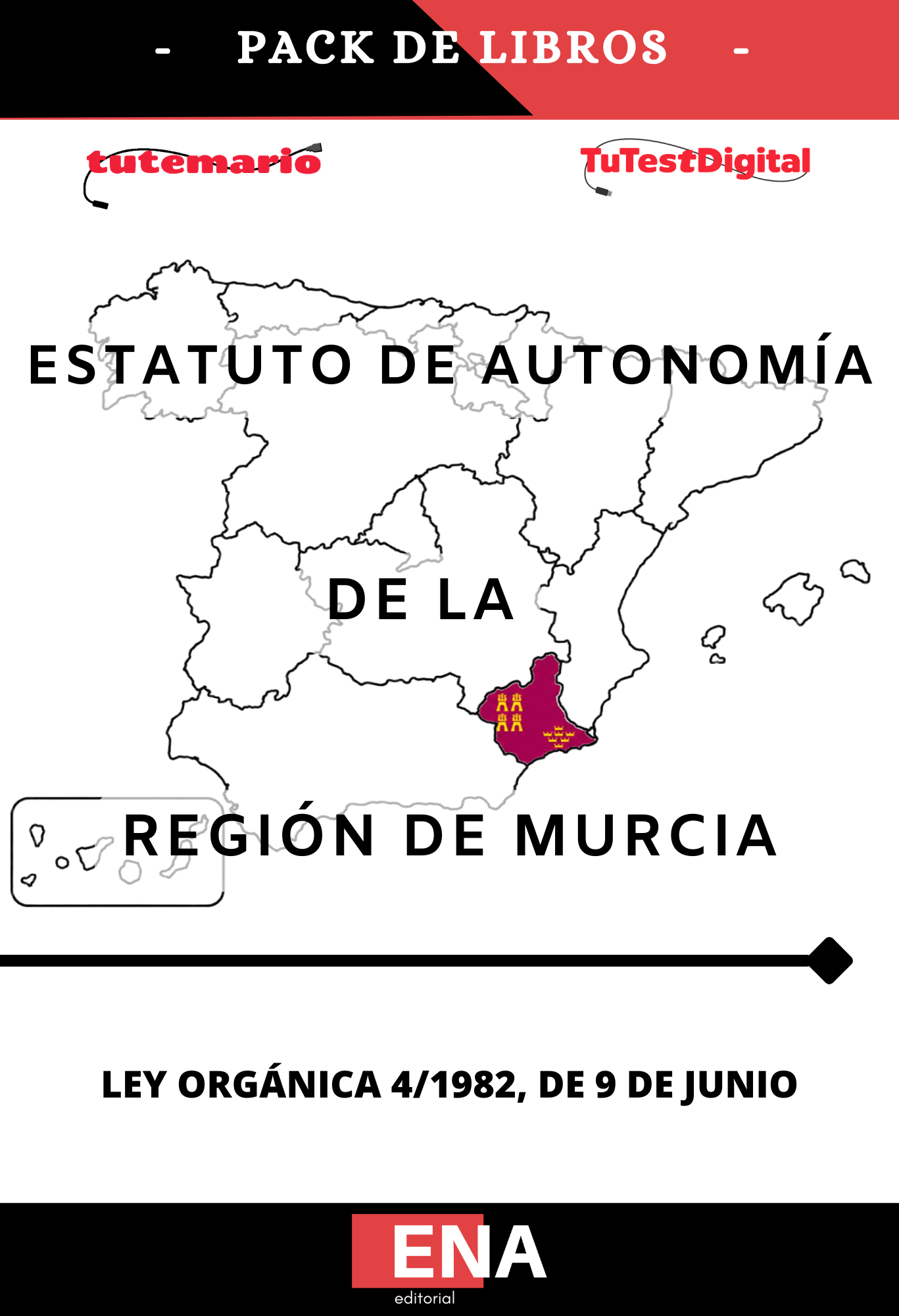 Libro para el estudio del Estatuto de autonomía de la Región de Murcia. FORMATO PDF