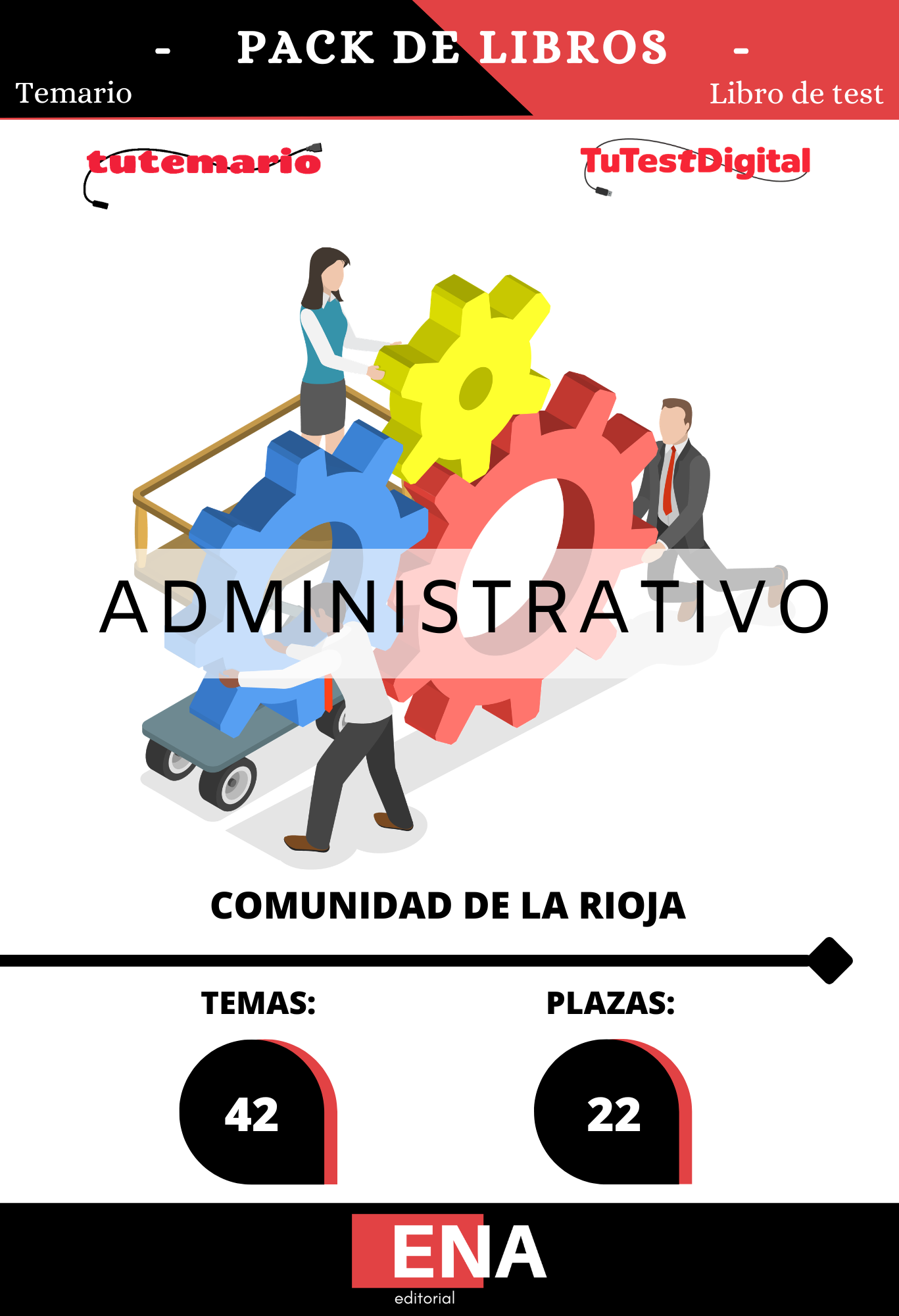 Libros Oposición Administrativos Comunidad Autónoma de La Rioja