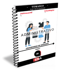Material de estudio TEMARIOS y TEST para la convocatoria Libros Oposición Administrativo C-1 Universidad de Granada.