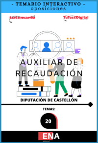 Libros de Oposición Auxiliar de Recaudación Diputación Castellón desde 9€ a 96€
